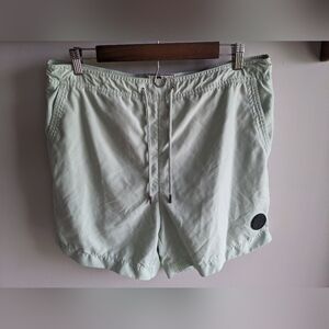Ted Baker London Light Mint Swim Shorts with Drawstring Men’s Sz 5 US L